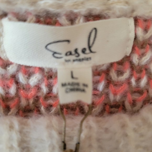Easel Los Angeles Stripped Knit Sweater - Picture 6 of 14